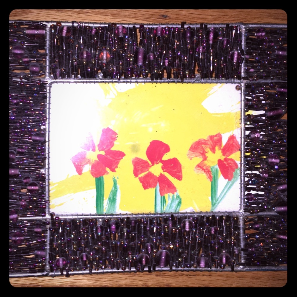 Super pretty frame with picture